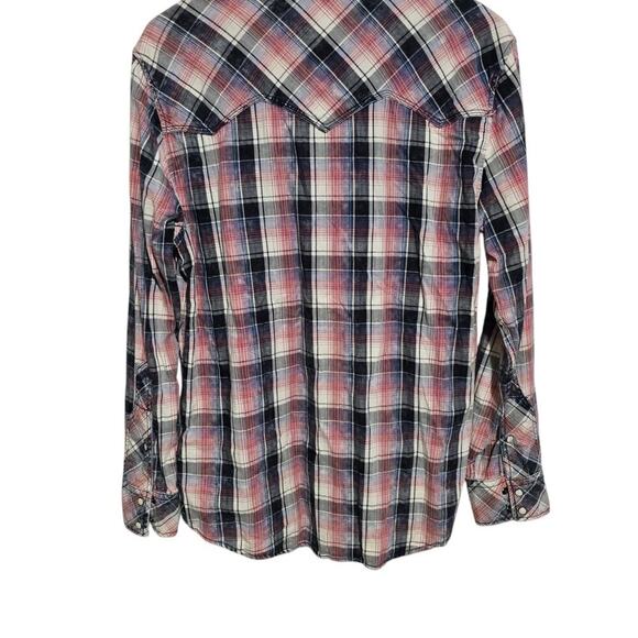 BKE Pearl Snap Button Up Mens - Picture 2 of 7